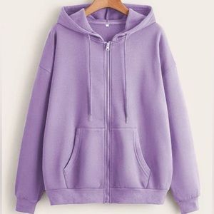 Drawstring Thermal Lined Hoodie